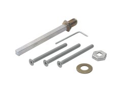 Produkt HOPPE upevňovací set pro bezpeč. sady klika-koule, tl. křídla 77-82 mm, pozink