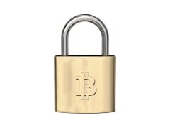 Produkt Visací zámek 30 ART STAR - Bitcoin