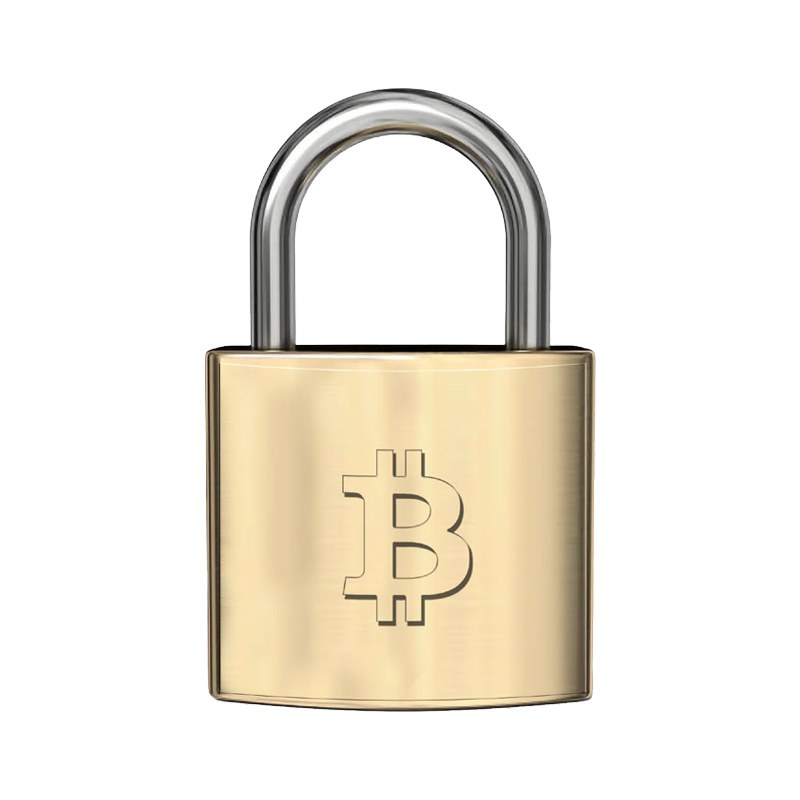 Visací zámek 30 ART STAR - Bitcoin - 