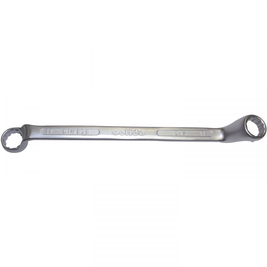 Očkový klíč oboustranný SOLIDO DIN838 12 x 14 mm, hluboce lomený - Dílna - Outdoor Nářadí, ruční nářadí, elektrické pomůcky, ochranné pomůcky Klíče a nástrčkové klíče, Gola sady