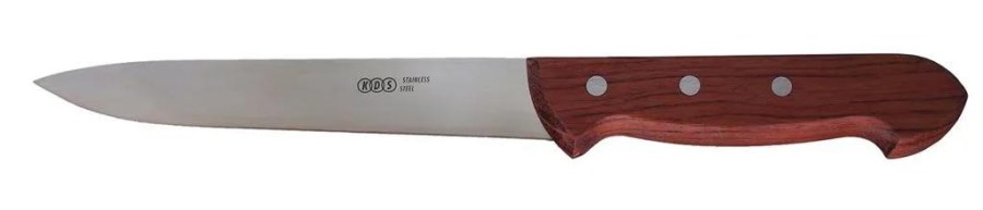 Nůž BUBINGA řeznický 7 dřevo- středošpičatý