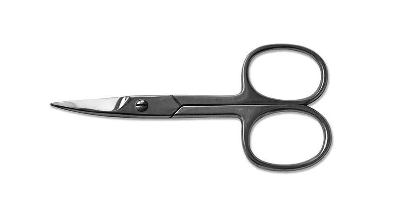 Nůžky nehtové ohnuté 9 cm - nerez - 