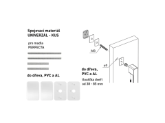 MPK - PERFECTA Spojovací materiál UNIVERZÁL pro MADLO ks