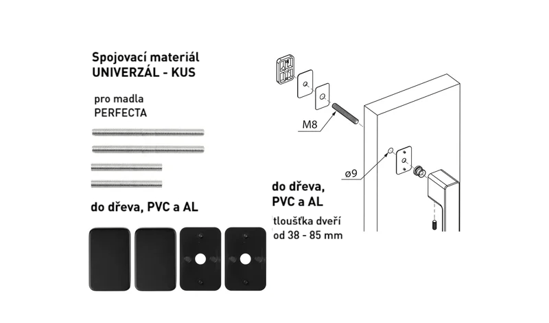 MPK - PERFECTA Spojovací materiál UNIVERZÁL pro MADLO ks - 