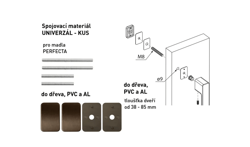 MPK - PERFECTA Spojovací materiál UNIVERZÁL pro MADLO ks - 