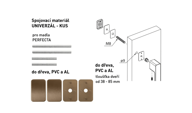 MPK - PERFECTA Spojovací materiál UNIVERZÁL pro MADLO ks - 