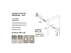 MPK - PERFECTA Spojovací materiál UNIVERZÁL pro MADLO ks 83500