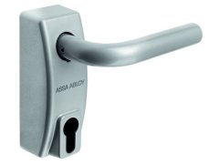 ASSA ABLOY A220, štít, klika, stříbrná
