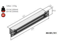Produkt Elektromagnet ME201