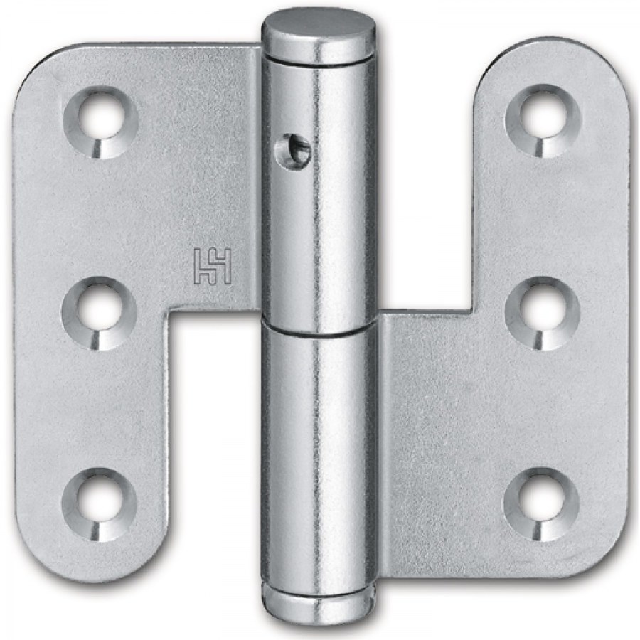 Závěs k našroubování pro bezfalcové dveře, 70 mm, levý, ocel pozinkovaná - Dveře Dveřní panty, Dveřní závěsy Dveřní závěsy k našroubování