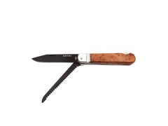 Produkt Lovecký zavírací nůž SAFARI HUNTER 2dílný s&nbsp;pilkou - střenka dřevo 230-BD-2/K SAFARI