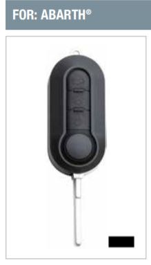 Obal autoklíče Abarth - Železářství Klíče, příslušenství Autoklíče, autozámky Abarth