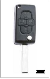 Obal autoklíče Citroen 5 - Železářství Klíče, příslušenství Autoklíče, autozámky Citroen