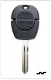 Obal autoklíče Nissan 1 - Železářství Klíče, příslušenství Autoklíče, autozámky Nissan
