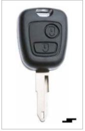 Obal autoklíče Peugeot 8 - Železářství Klíče, příslušenství Autoklíče, autozámky Peugeot