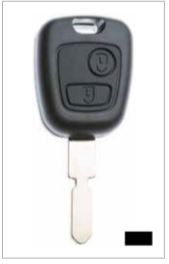 Obal autoklíče Peugeot 12 - Železářství Klíče, příslušenství Autoklíče, autozámky Peugeot
