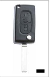 Obal autoklíče Peugeot 15 - Železářství Klíče, příslušenství Autoklíče, autozámky Peugeot