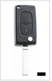 Obal autoklíče Peugeot 16 - Železářství Klíče, příslušenství Autoklíče, autozámky Peugeot
