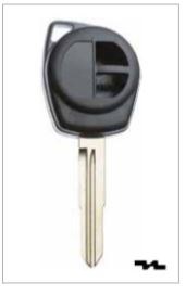 Obal autoklíče Suzuki 2 - Železářství Klíče, příslušenství Autoklíče, autozámky Suzuki