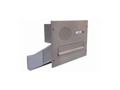 Sestava - 1x DLS D-041 s&nbsp;el. + Čelní deska se zvonkem a&nbsp;HM - NEREZ