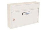 Poštovní schránka G-01 - RAL 9016 bílá - Železářství Poštovní schránky, Schránky na klíče, Depozity Poštovní schránky