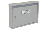 Poštovní schránka E-01 - RAL 7040 šedá - Železářství Poštovní schránky, Schránky na klíče, Depozity Poštovní schránky