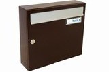 Poštovní schránka A-01 - RAL 8017 hnědá - Železářství Poštovní schránky, Schránky na klíče, Depozity Poštovní schránky
